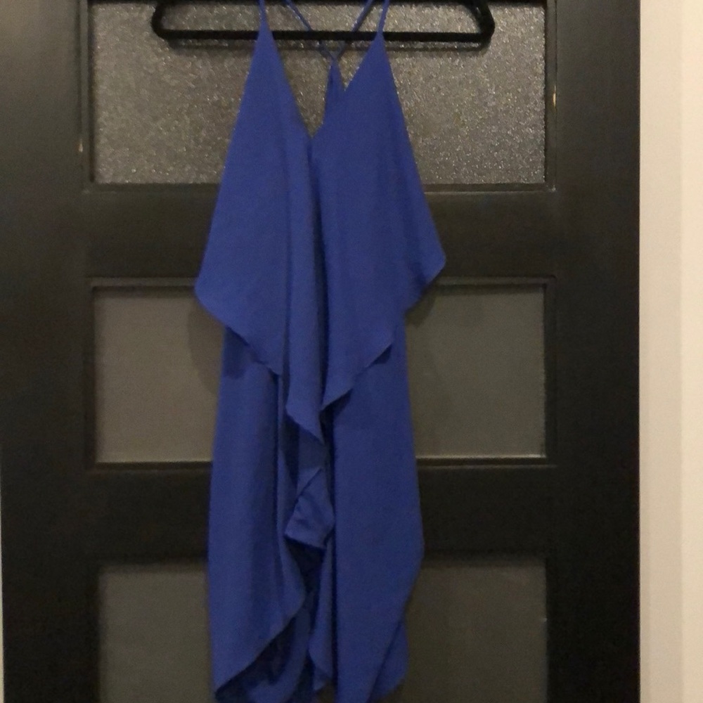 Blue dress